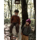 Дитячий вʼязаний светрик теплий теракот