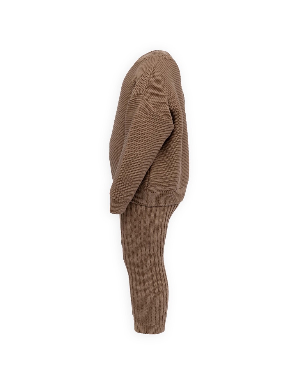 Костюм вʼязаний Comfort Knit Темний бежевий