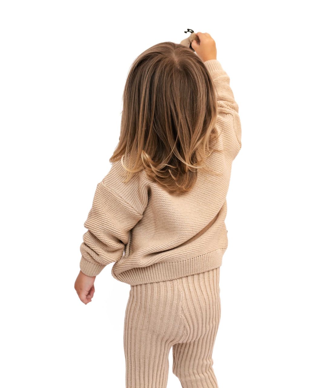 Костюм вʼязаний Comfort Knit Бежевий