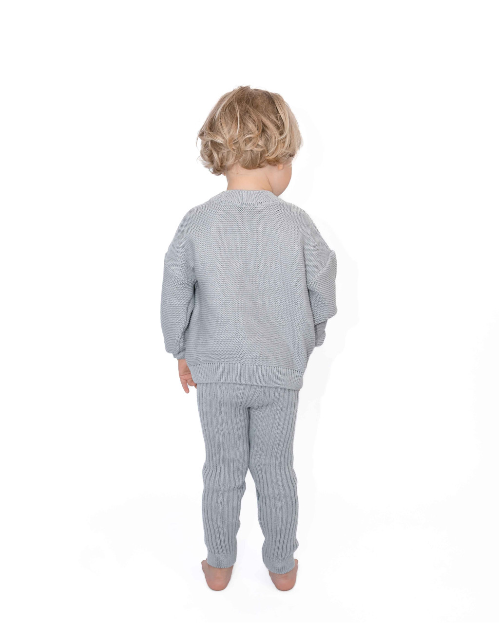 Костюм вʼязаний Comfort Knit Світло-сірий