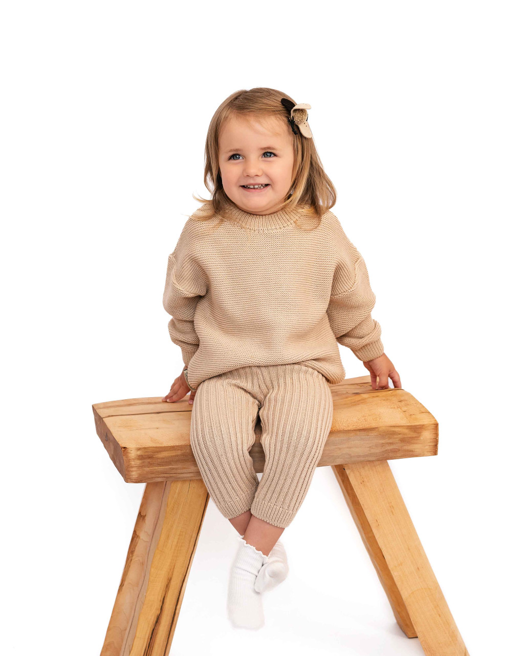 Костюм вʼязаний Comfort Knit Бежевий