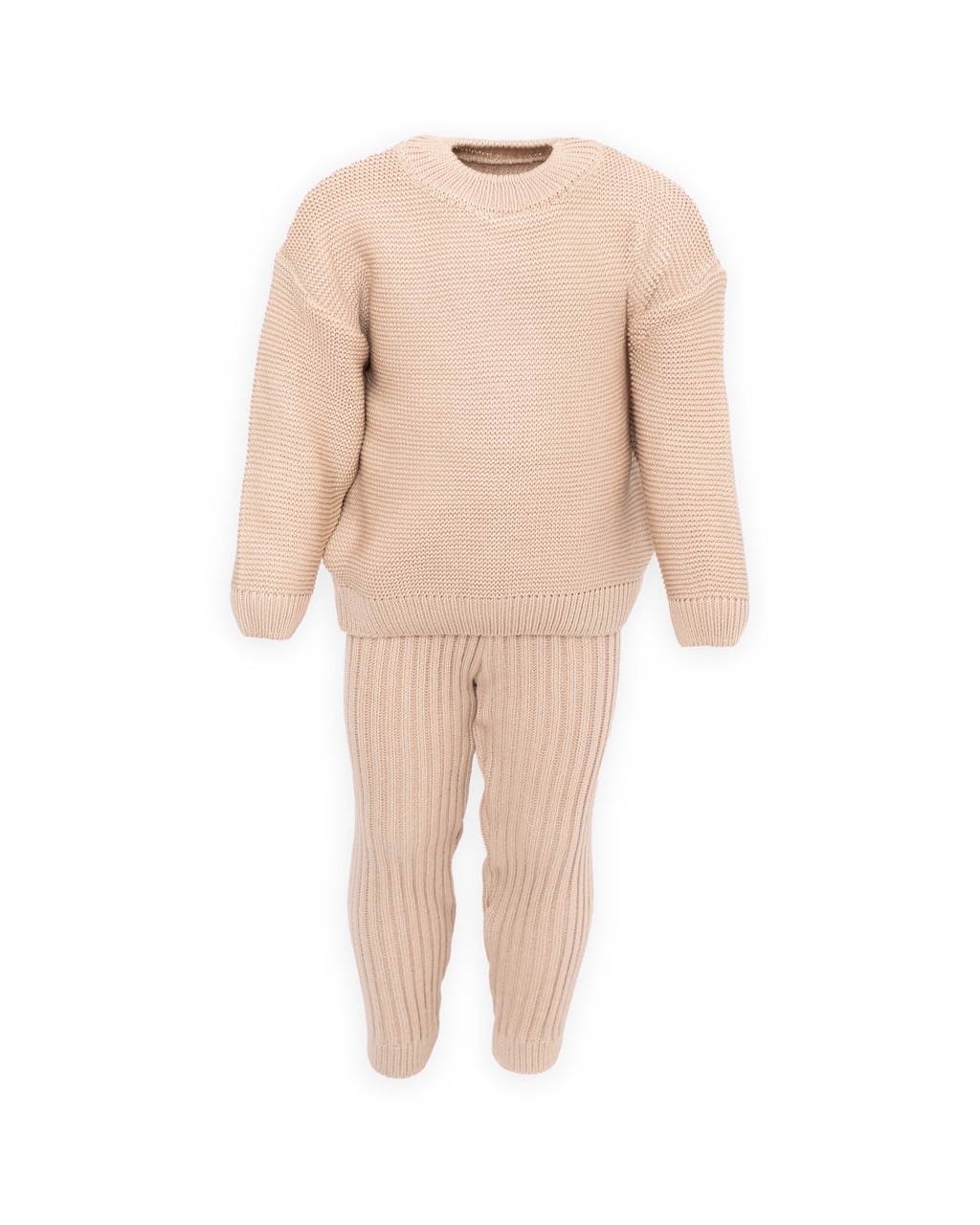 Костюм вʼязаний Comfort Knit Бежевий